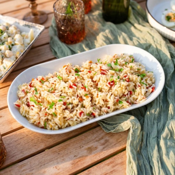 Pilaf de orez (de post)